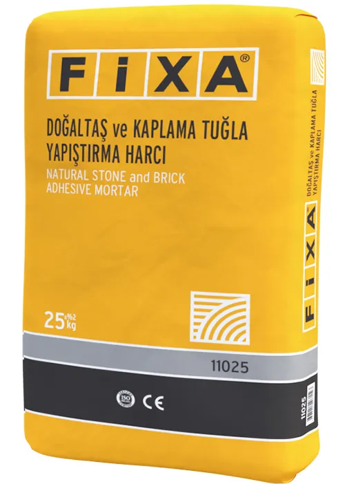 FİXA Doğaltaş ve Kaplama Tuğla Yapıştırma Harcı