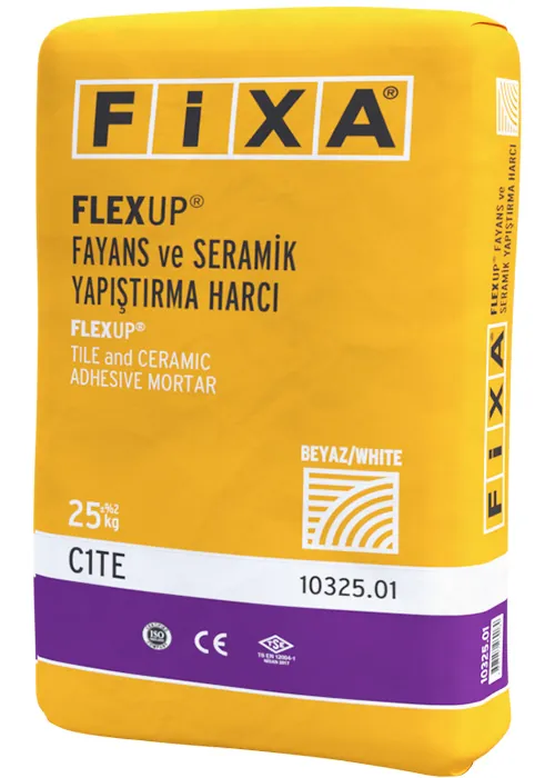 FİXA FLEXUP Fayans ve Seramik Yapıştırma Harcı (Beyaz)