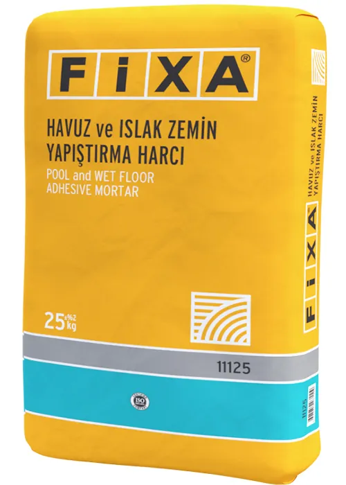 FİXA Havuz ve Islak Zemin Yapıştırma Harcı
