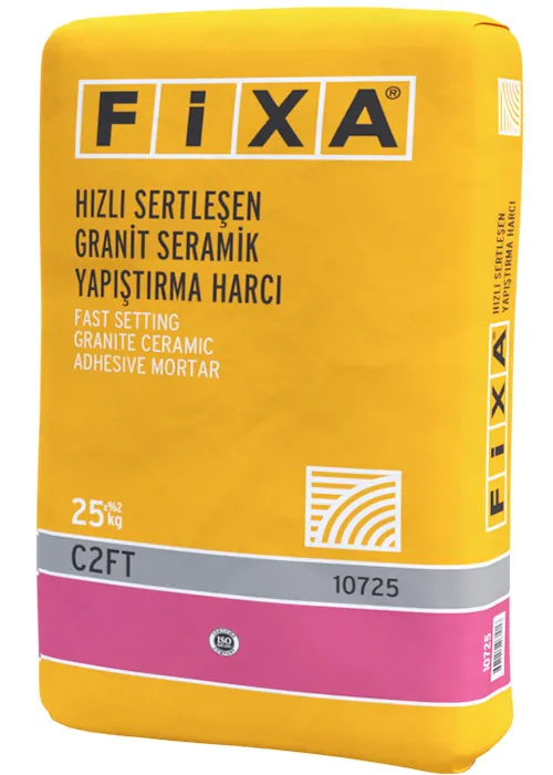 FİXA Hızlı Sertleşen Granit Seramik Yapıştırma Harcı