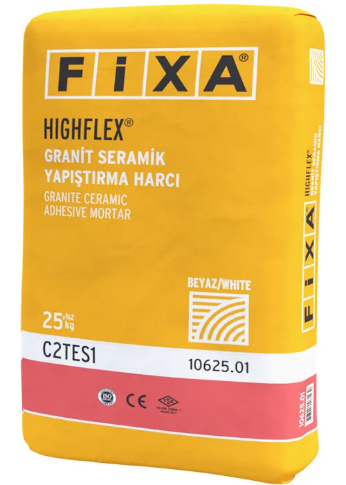 HIGHFLEX Granit Seramik Yapıştırma Harcı (Beyaz)