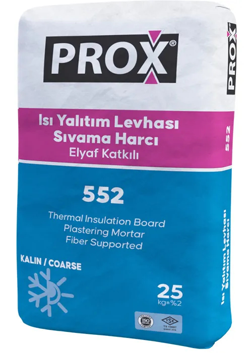 PROX 552 Isı Yalıtım Levhası Sıvama Harcı