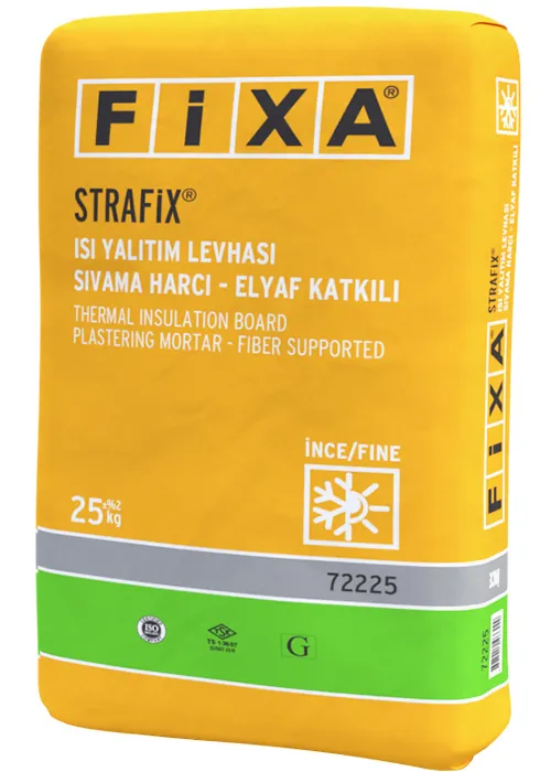 STRAFİX Isı Yalıtım Levhası Sıvama Harcı