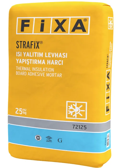 STRAFİX Isı Yalıtım Levhası Yapıştırma Harcı